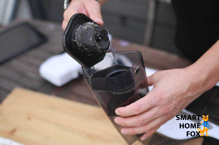 Reinigung des Easy Home Filters